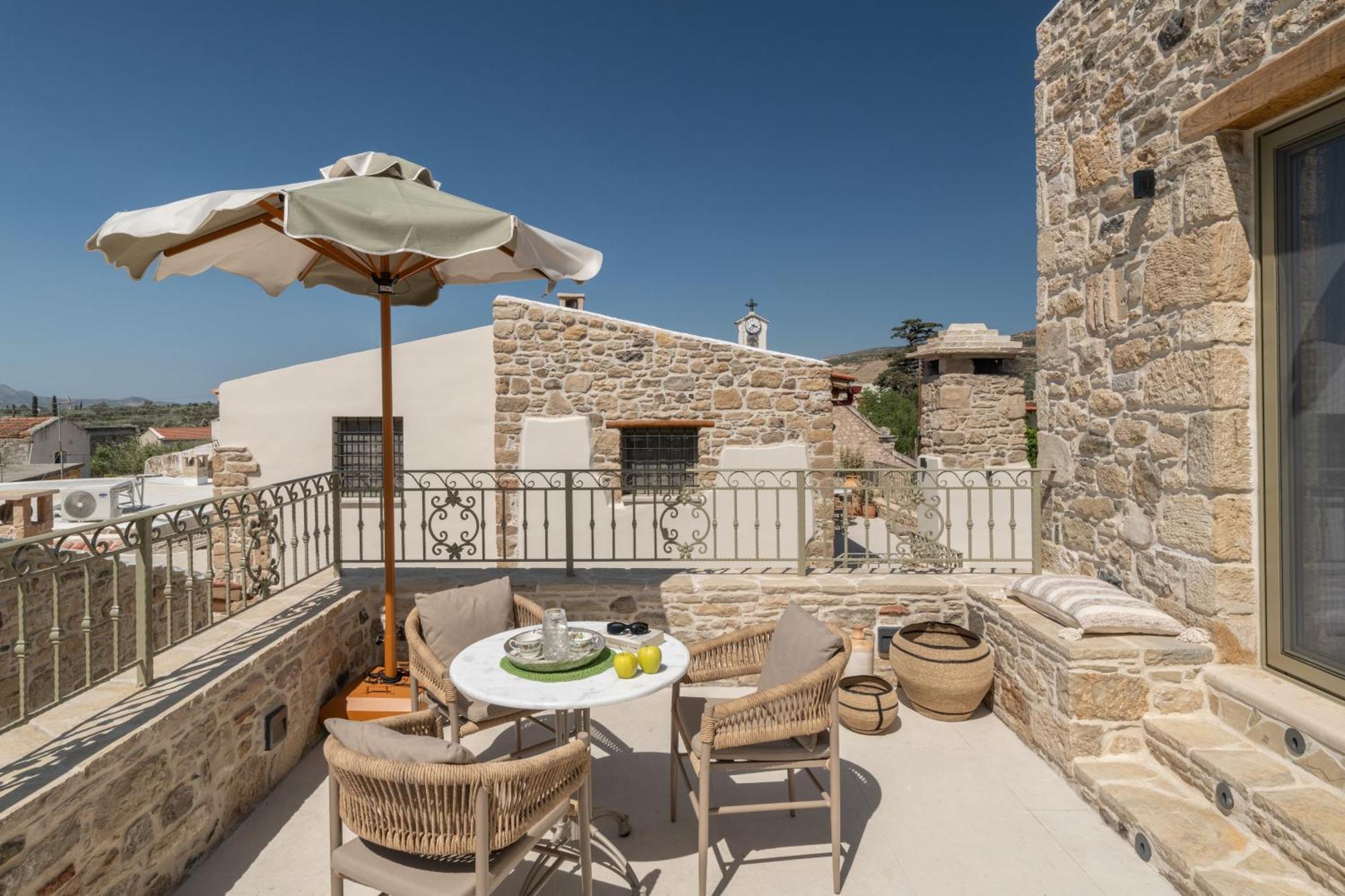 St.Ten Stone Built Village Agioi Deka  Extérieur photo
